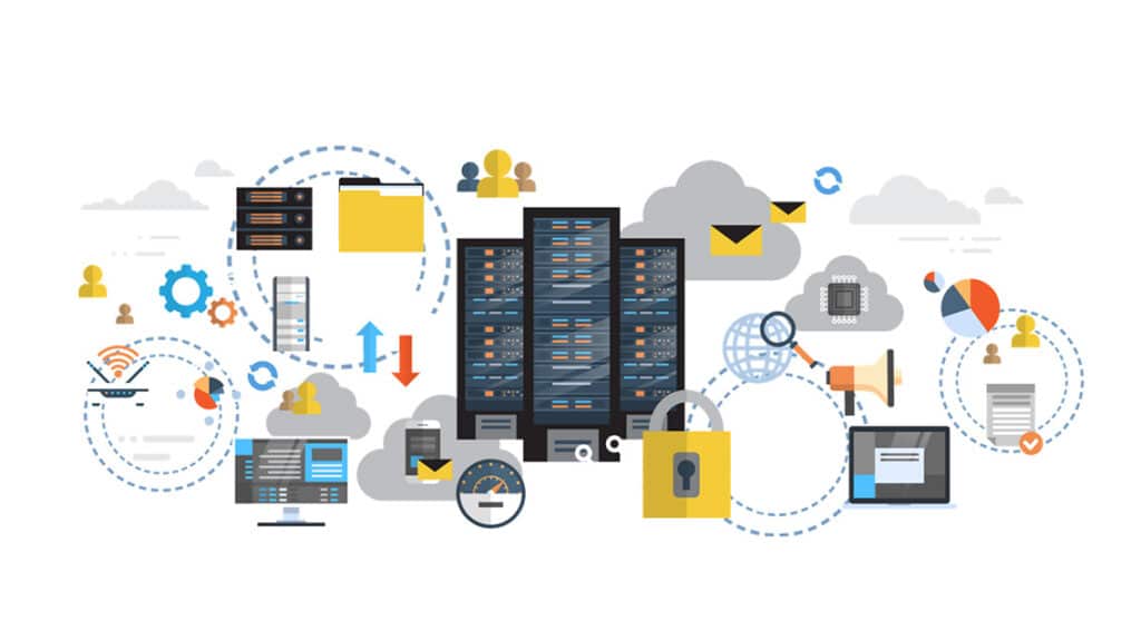 Business processes illustration